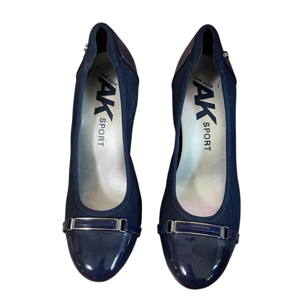 Anne Klein Navy Blue Pumps US 7.5